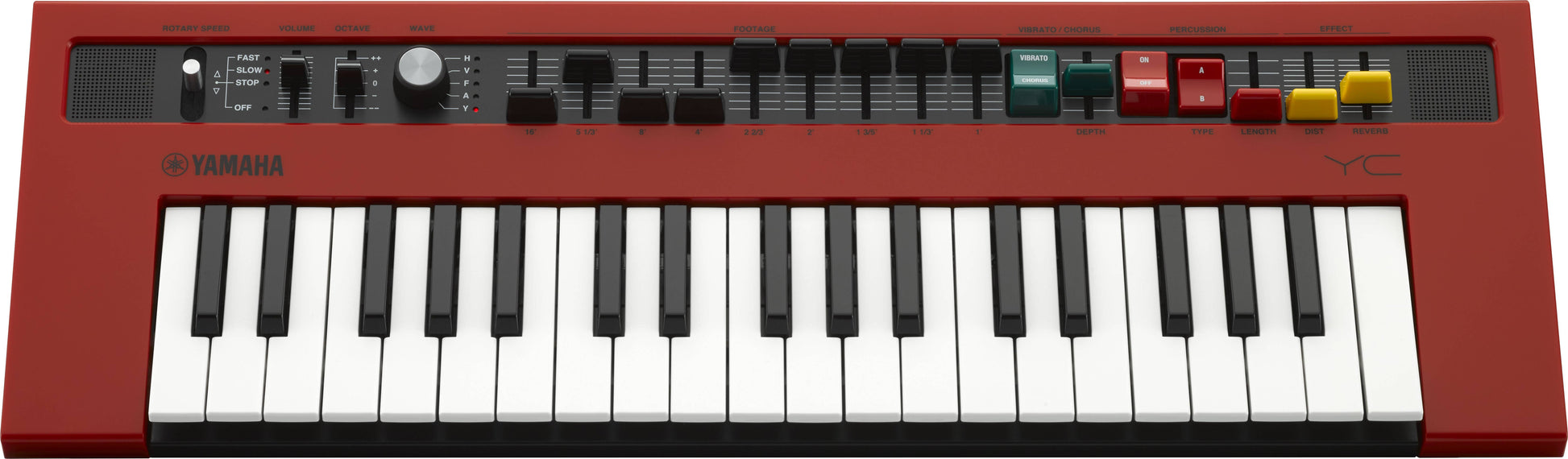 Yamaha Reface YC Mobile Mini Keyboard (Electric Combo Organ)