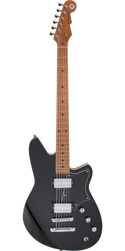 Reverend Descent RA Baritone Electric Guitar - Midnight Black