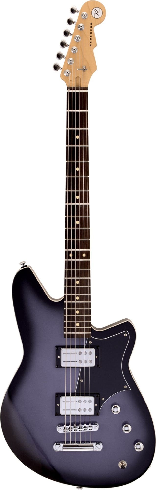 Reverend Descent RA Baritone Electric Guitar - Periwinkle Burst