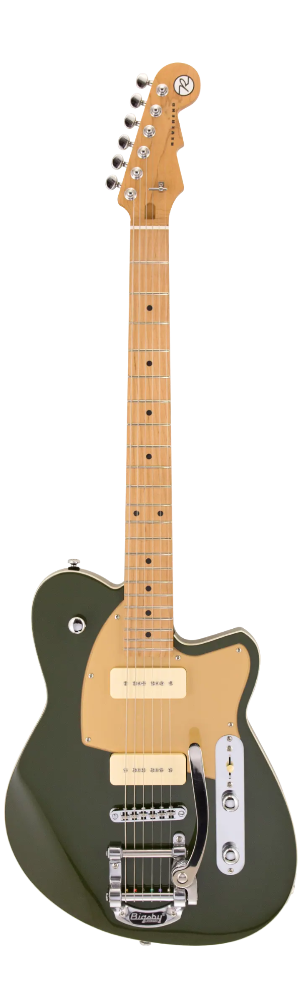 Reverend Charger 290 Bigsby - Army Green RM