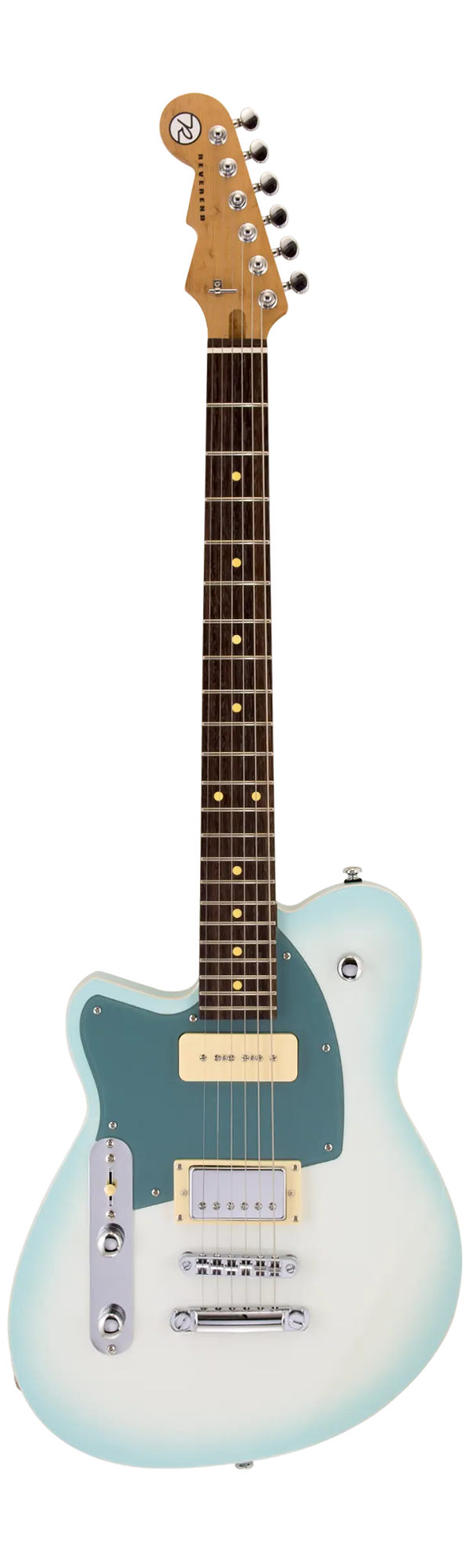 Reverend Double Agent OG - Left-Handed - Chronic Blue Burst RW