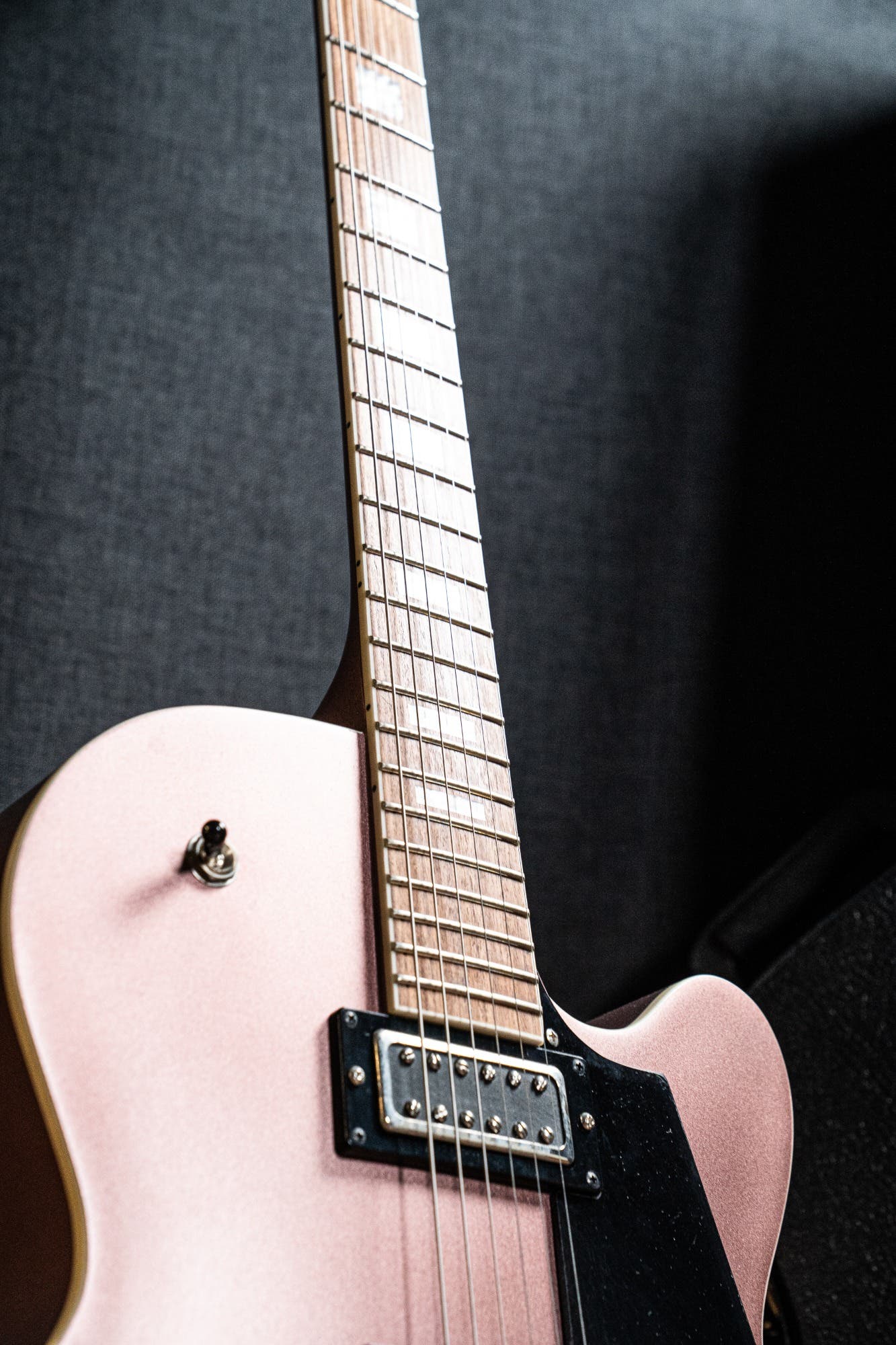 Reverend PA-1 RB Pete Anderson w/Case - Satin Mulberry Mist - Pre-Owned