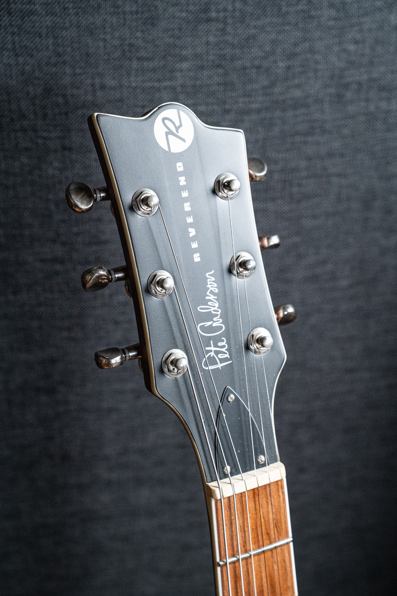 Reverend PA-1 RB Pete Anderson w/Case - Satin Mulberry Mist - Pre-Owned