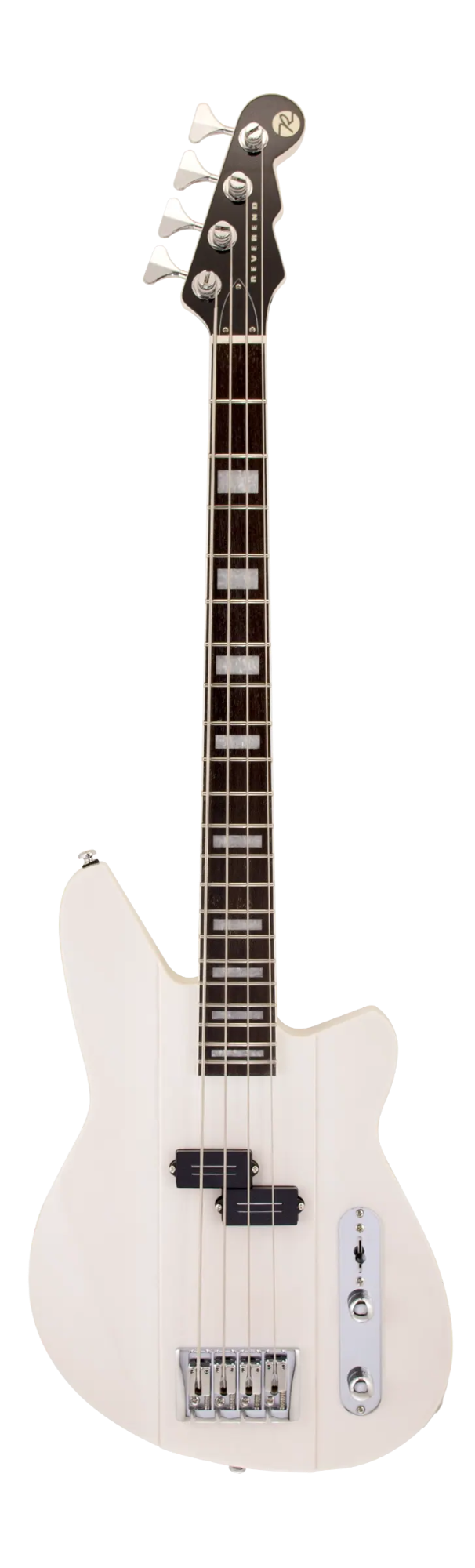 Reverend Sentinel Bass - Trans White RW