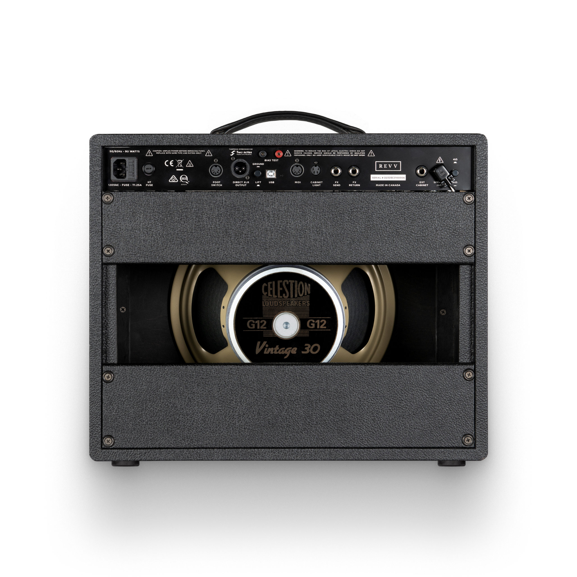 Revv Dynamis D25 1x12 Combo Amp - Black