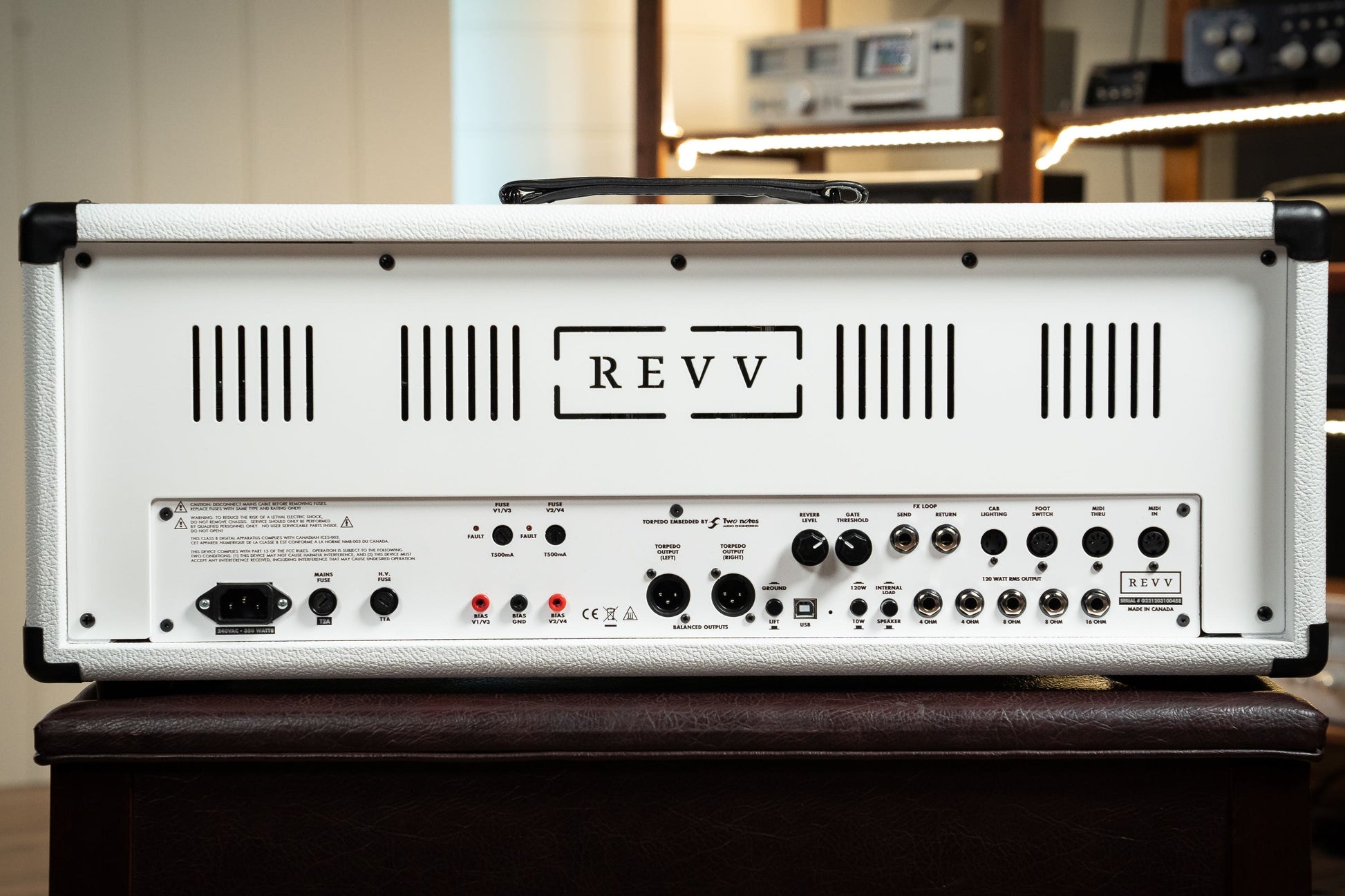 Revv Amplification Generator 120 MkIII Guitar Amp Head - White Bronco - One Only