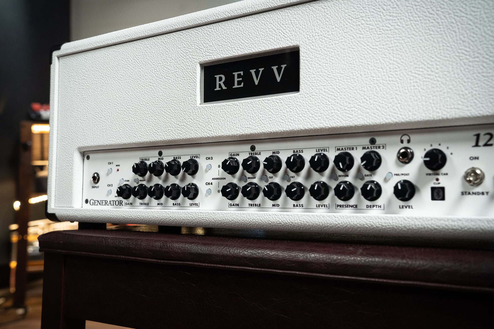 Revv Amplification Generator 120 MkIII Guitar Amp Head - White Bronco - One Only