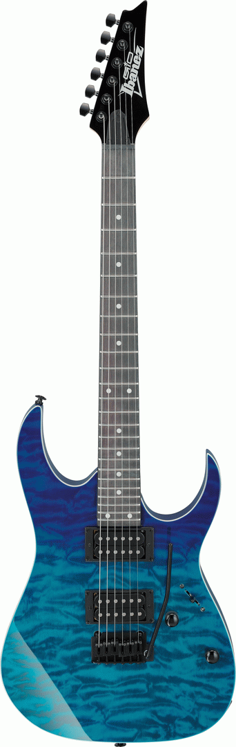 Ibanez RG120QASP Electric Guitar - Blue Gradation