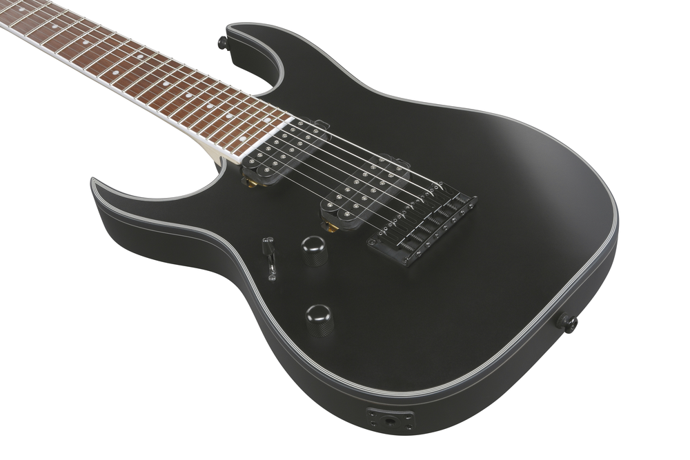 Ibanez RG7421EXL Electric Guitar - Black Flat