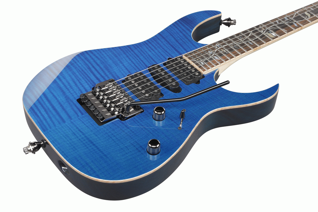 Ibanez RG8570 J-Custom Electric Guitar w/ Case - Royal Blue Sapphire