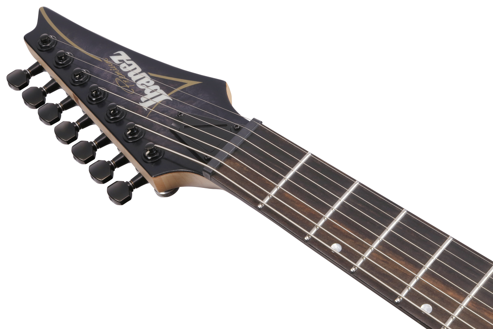 Ibanez RGA217P1PB 7 String Electric Guitar w/Bag - Deep Twilight Burst Low Gloss