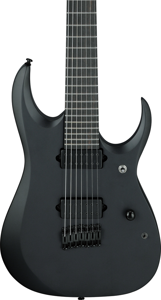 Ibanez RGDRB71 Electric Guitar - Black Flat
