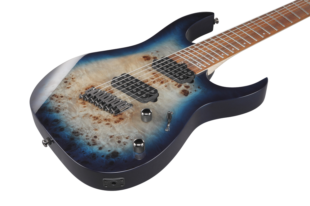 Ibanez RGMS7PB Electric Guitar - Cosmic Blue Star Burst