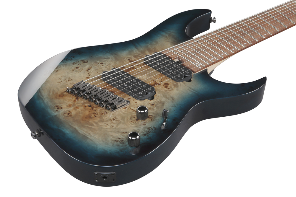 Ibanez RGMS8PB 8 String Electric Guitar - Cosmic Blue Starburst