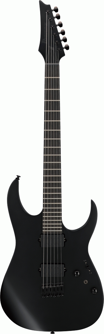 Ibanez RGRTB621 BKF Electric Guitar - Black Flat