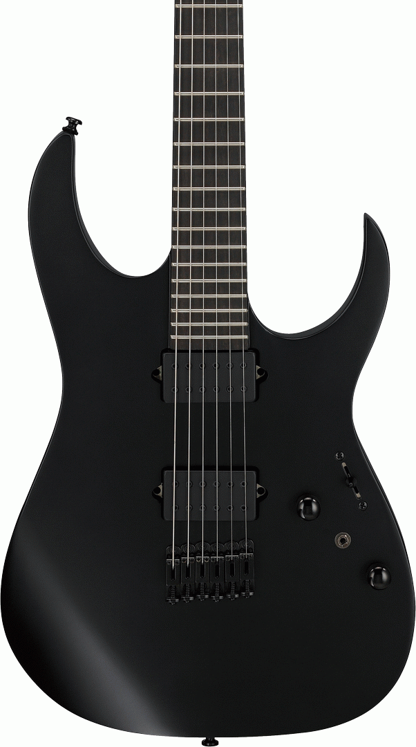 Ibanez RGRTB621 BKF Electric Guitar - Black Flat