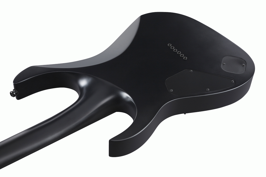 Ibanez RGRTB621 BKF Electric Guitar - Black Flat