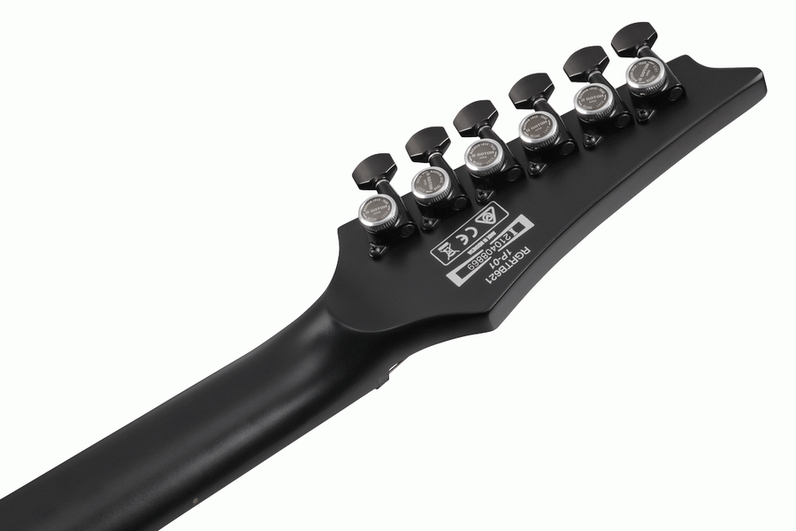 Ibanez RGRTB621 BKF Electric Guitar - Black Flat
