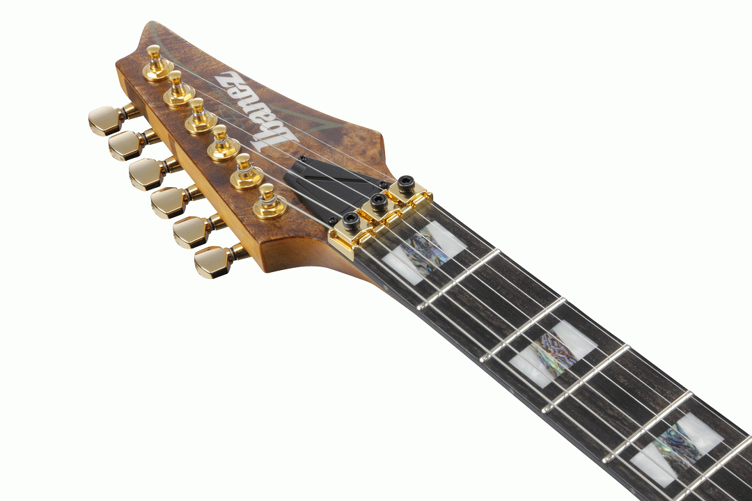 Ibanez RGT1220PB ABS Premium Electric Guitar w/Bag - Antique Brown Stained Flat