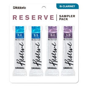 D'Addario Reserve Bb Clarinet Reed Sampler Pack (DRS-C30)