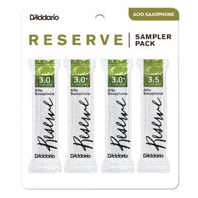 D'Addario Reserve Alto Saxophone Reed Sampler Pack (DRS-J25)