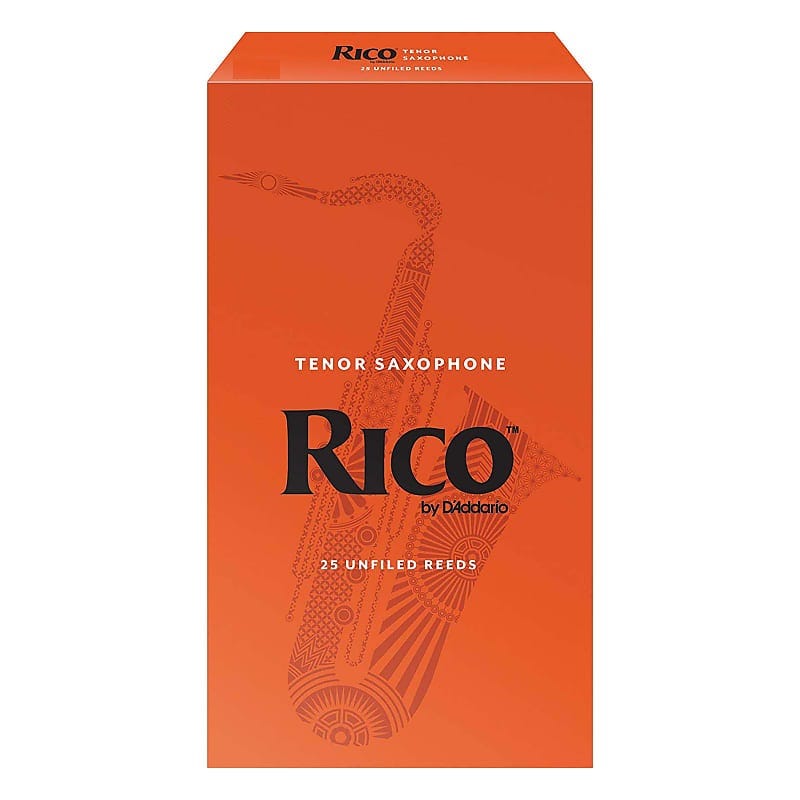 Rico Tenor Sax Reeds - Box of 25 - Strength 2