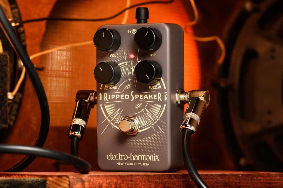 Electro Harmonix Ripped Speaker Fuzz / Distortion Pedal
