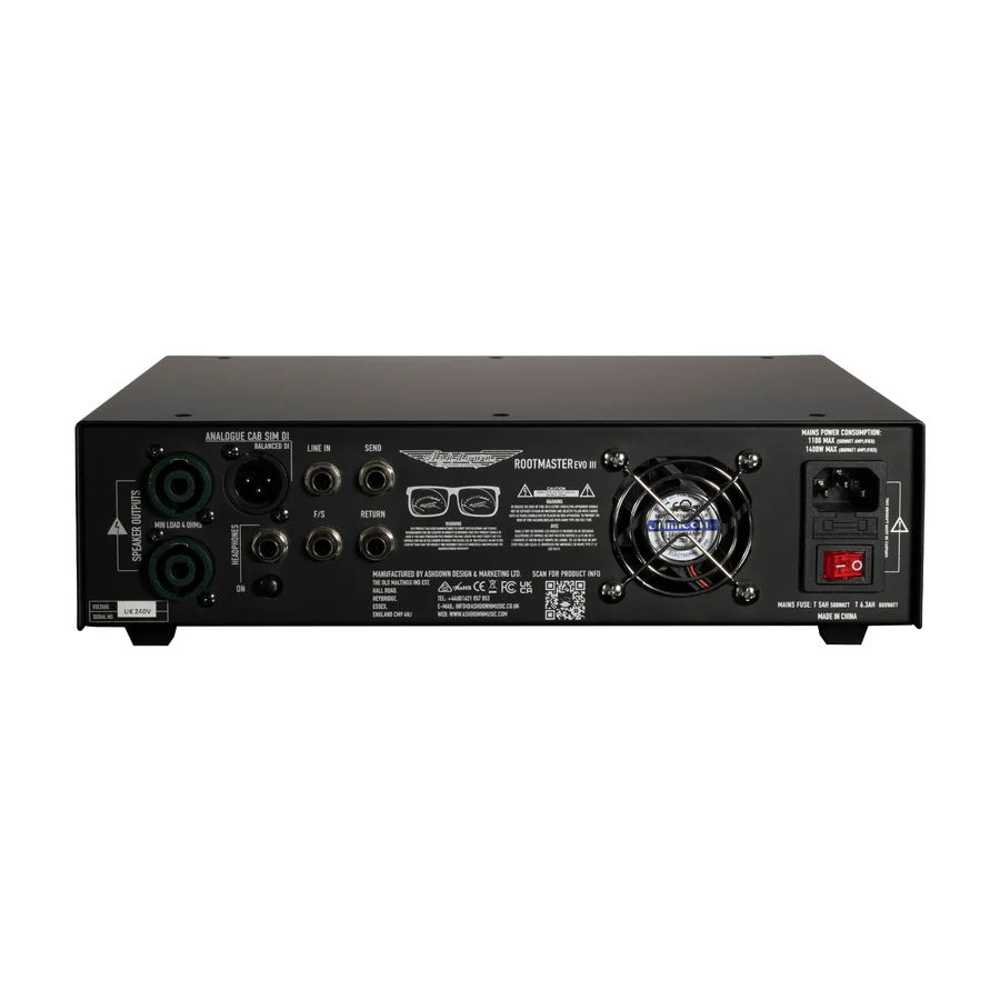 Ashdown RM800 EVO III Bass Amp Head