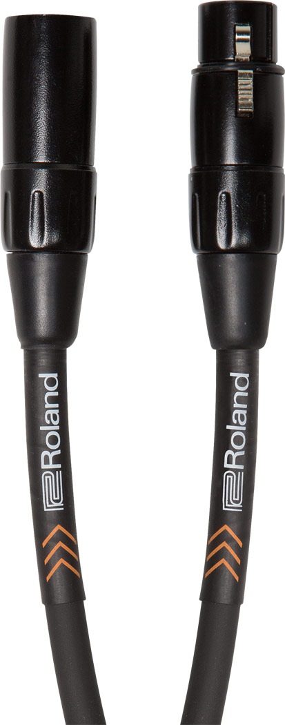 Roland RMC-B3 Microphone Cable 3ft BLACK SERIES