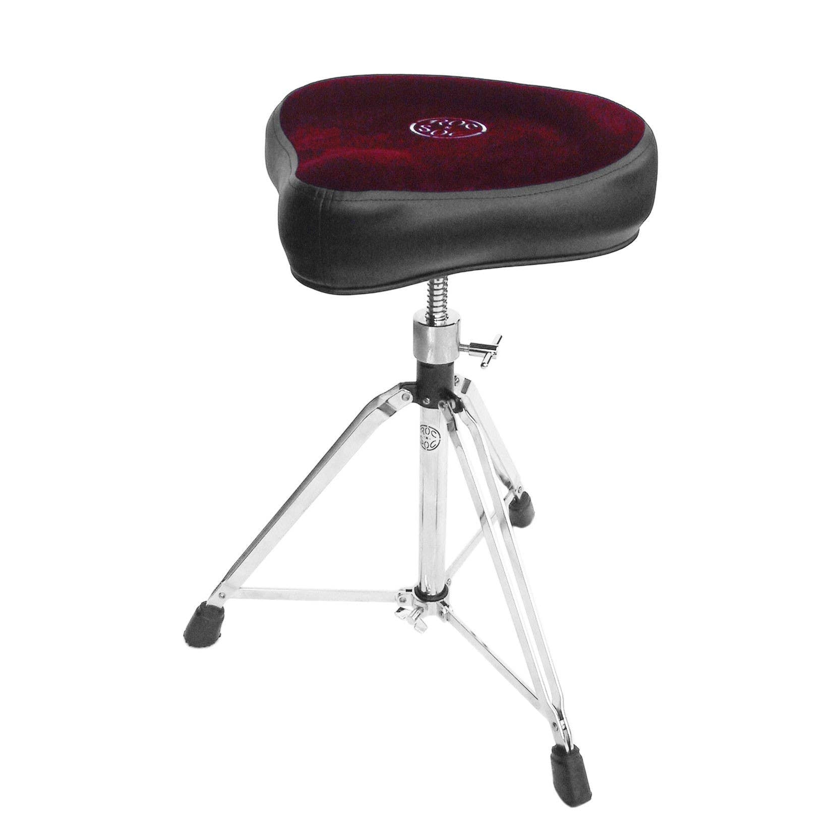 Roc-N-Soc Drum Throne - Manual Spindle w/Original RED Seat (MSOR)