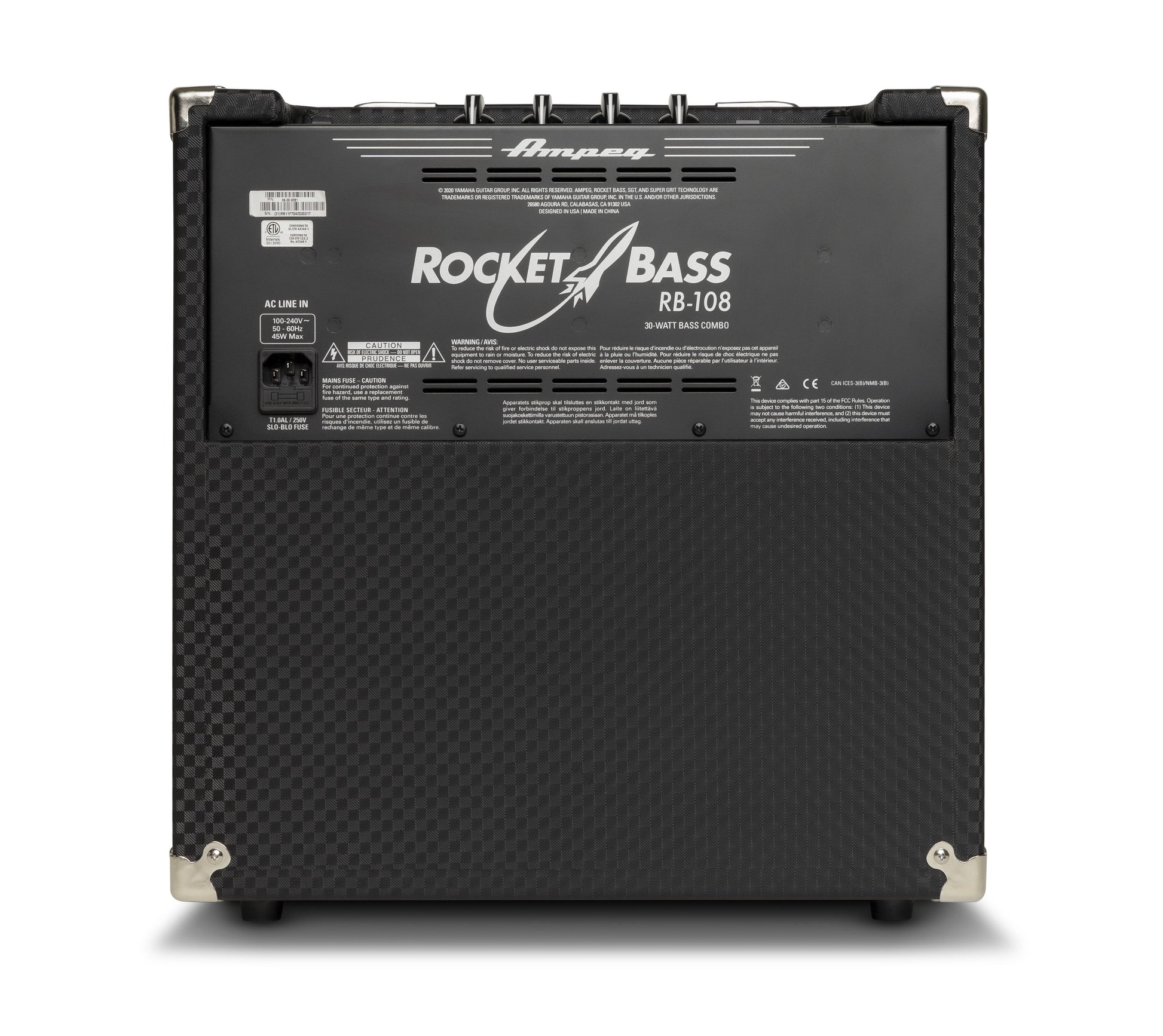 Ampeg Rocket Bass RB-108 30w Bass Combo
