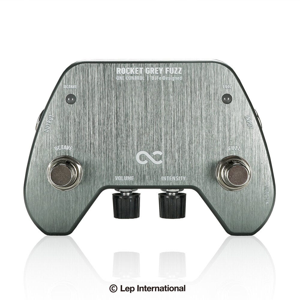 fuzz pedal for metal One Control BJFe Rocket Grey Fuzz Pedal