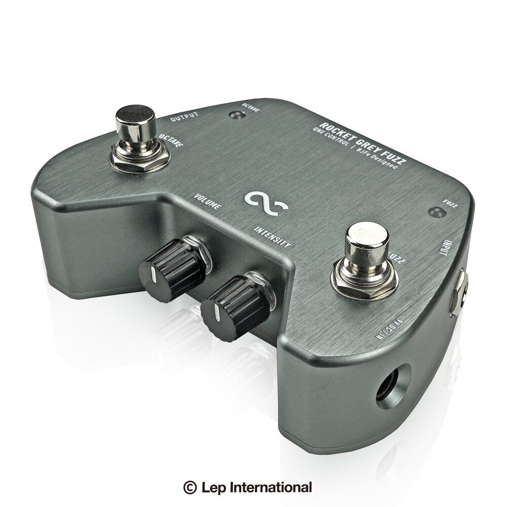 One Control BJFe Rocket Grey Fuzz Pedal