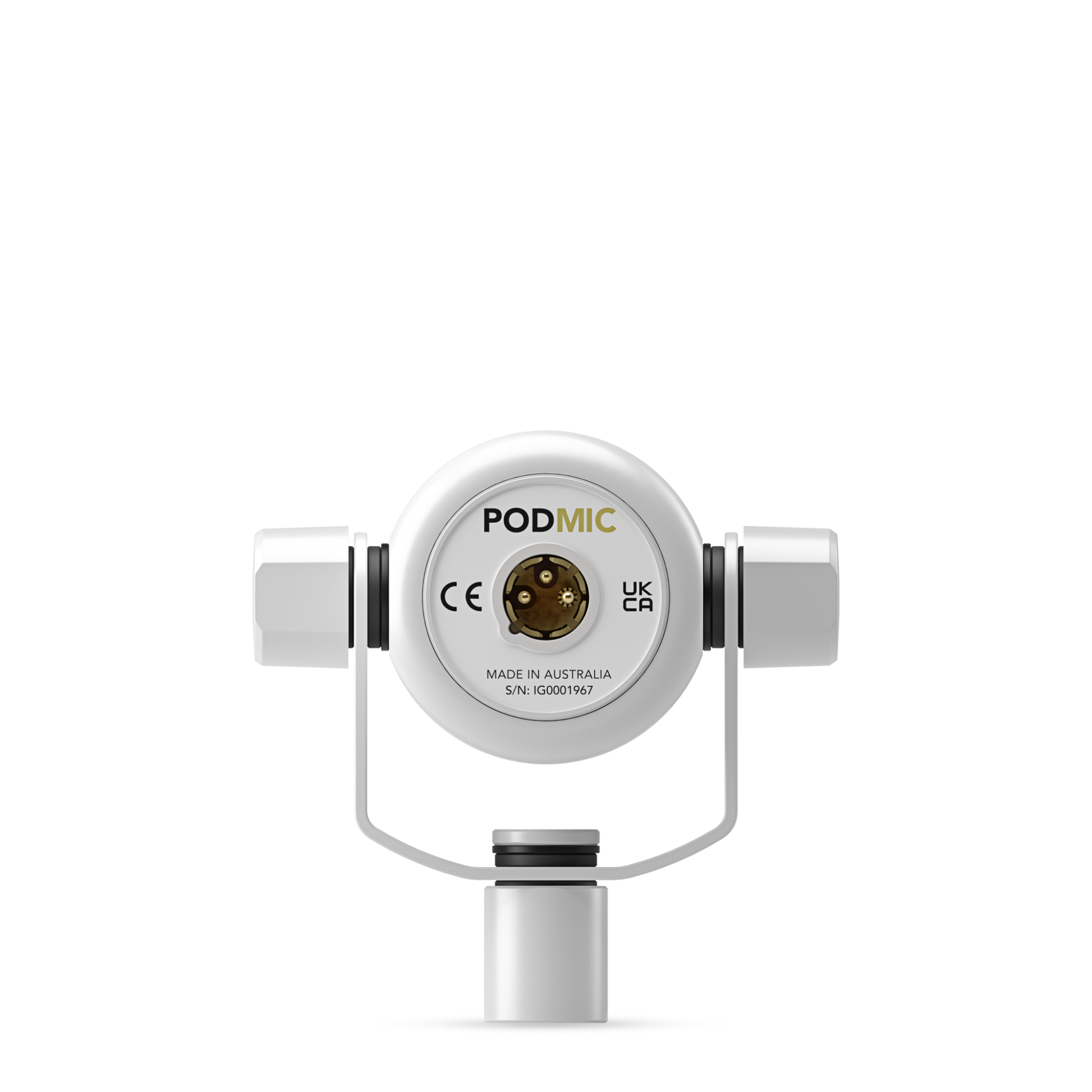 Rode PODMIC-W Dynamic XLR Podcast Microphone - White