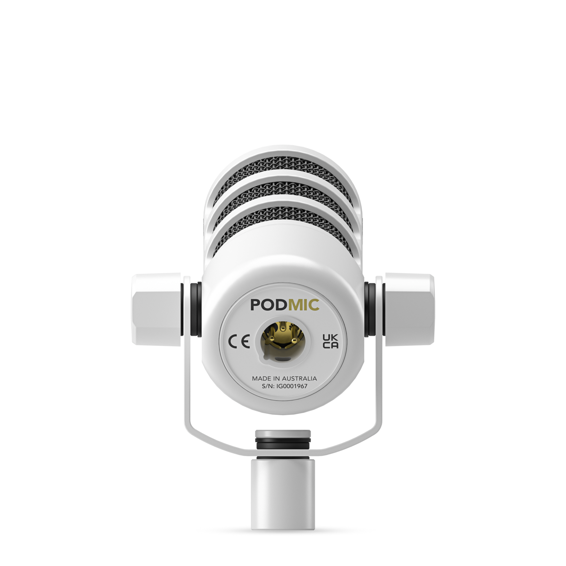 Rode PODMIC-W Dynamic XLR Podcast Microphone - White