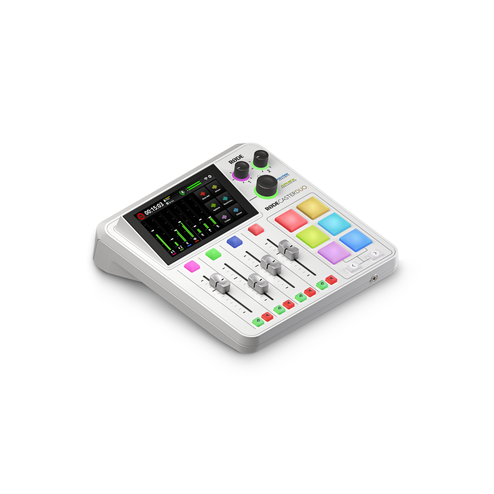 Rode RODECaster Duo WHITE Integrated Audio Production Studio