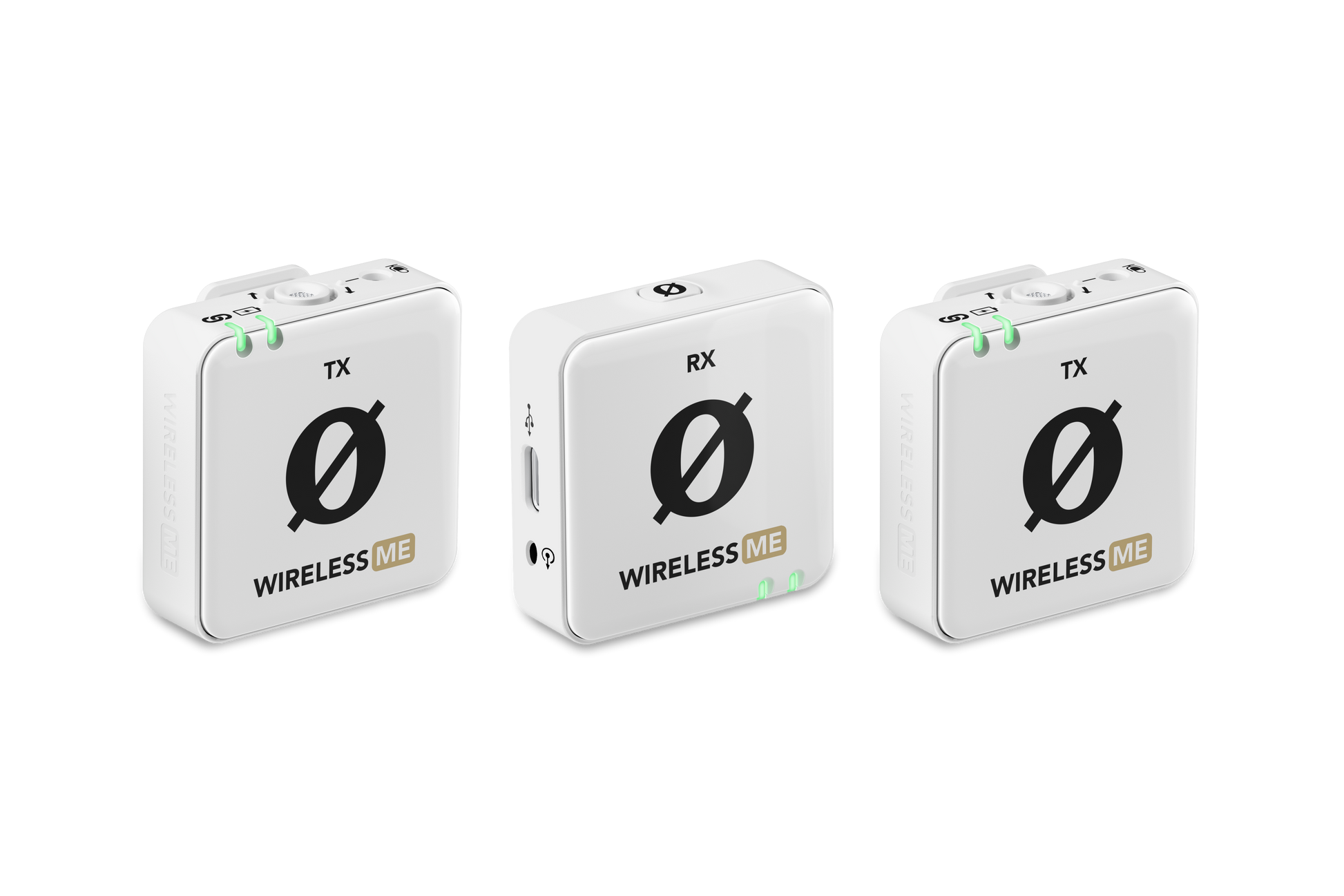 Rode WIMEDUALW Compact Wireless Microphone System w/Two Transmitters - White