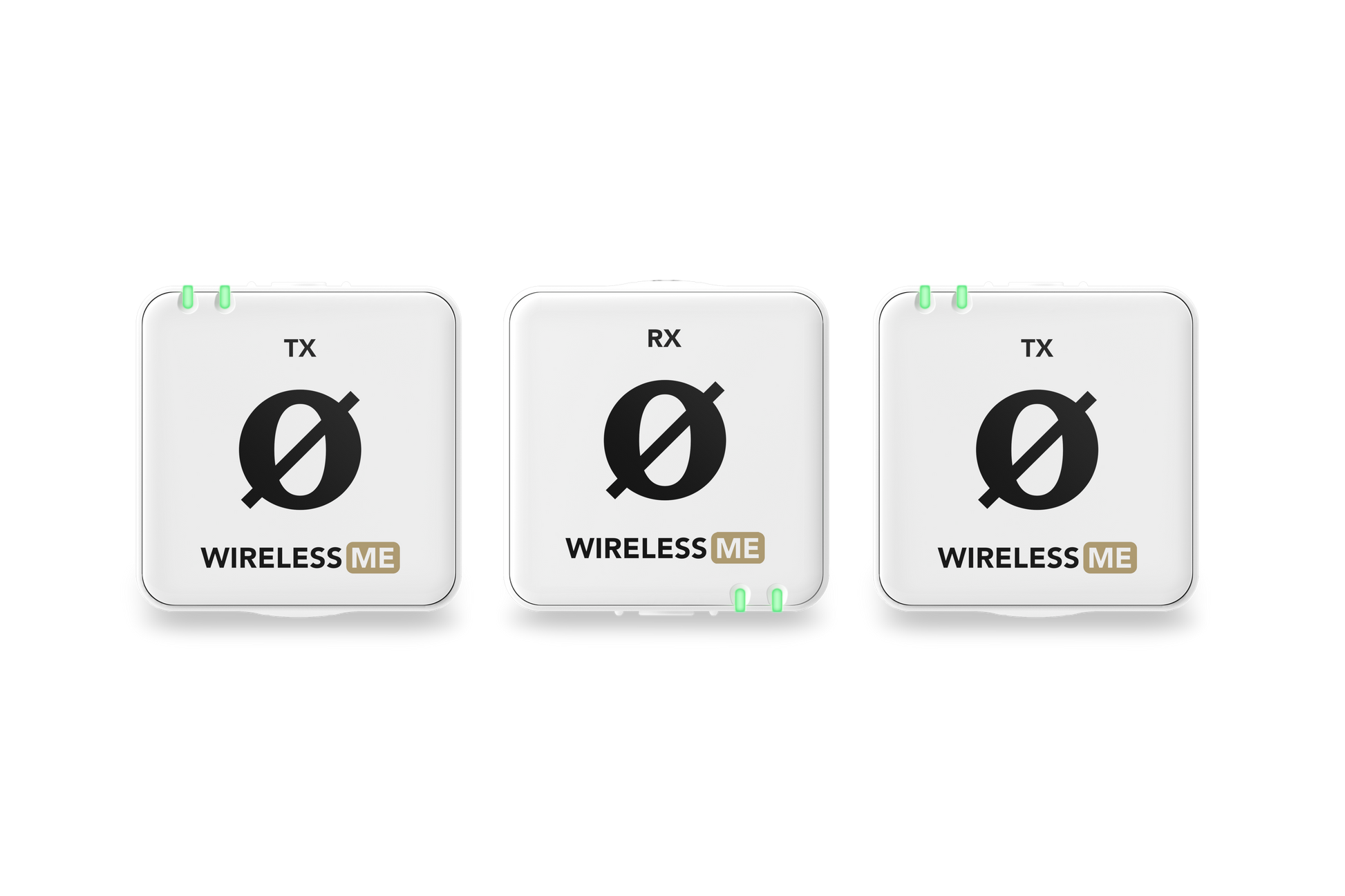 Rode WIMEDUALW Compact Wireless Microphone System w/Two Transmitters - White