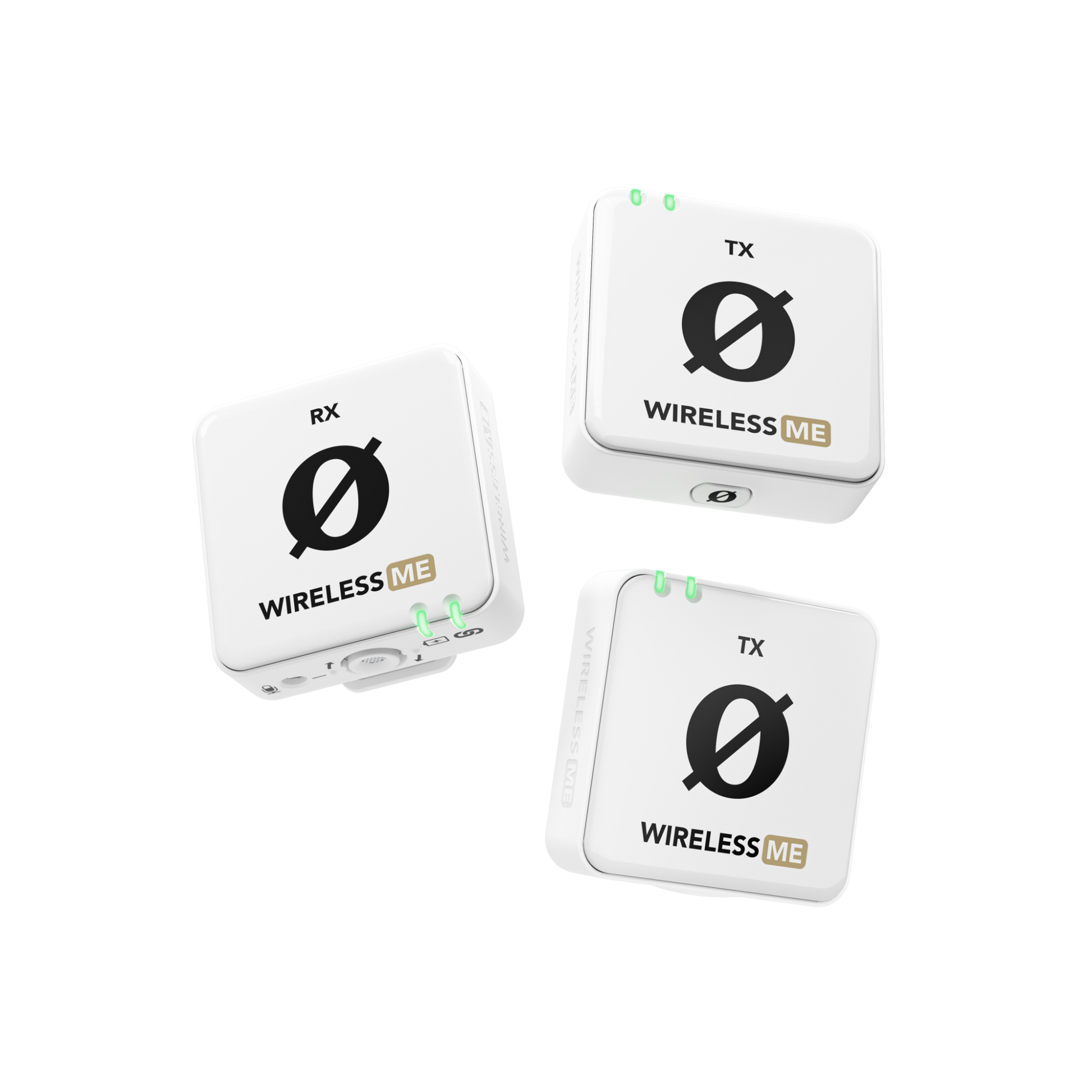 Rode WIMEDUALW Compact Wireless Microphone System w/Two Transmitters - White