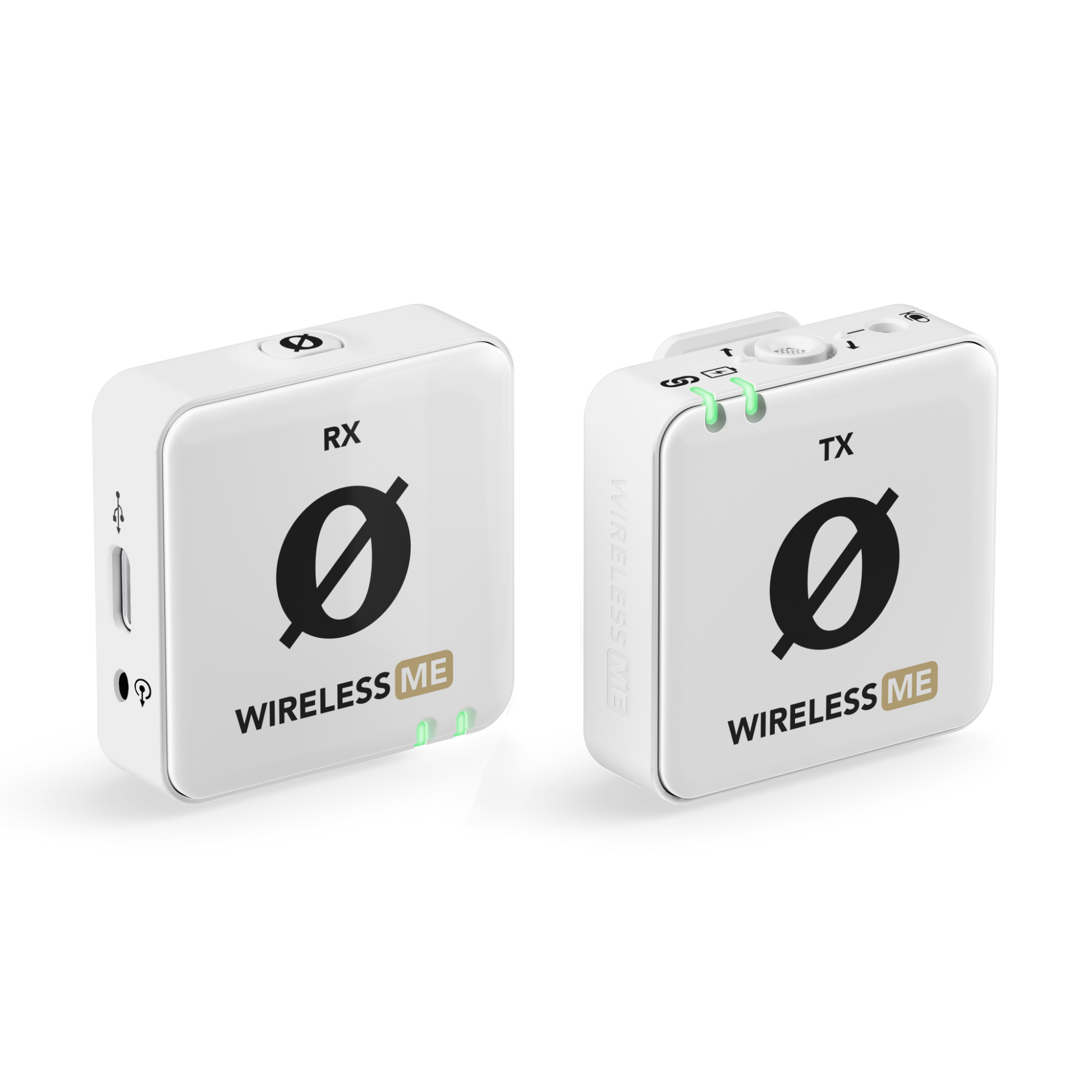 Rode WIMEDUALW Compact Wireless Microphone System w/Two Transmitters - White