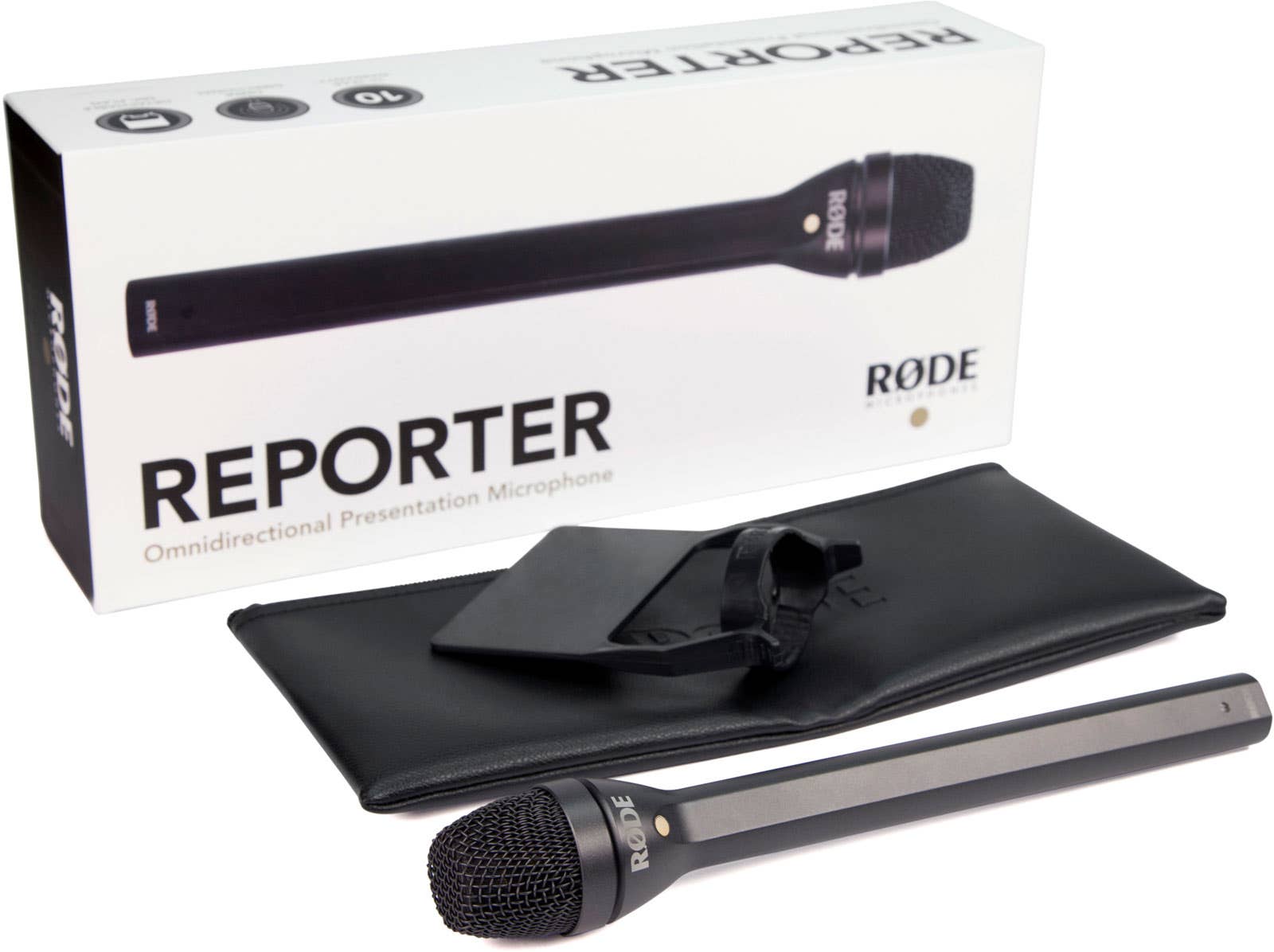 Rode REPORTER Handheld Omnidirectional Interview Microphone