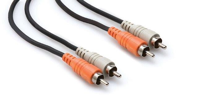 Hosa Dual RCA - Same Audio Cable - 1m (CRA201)