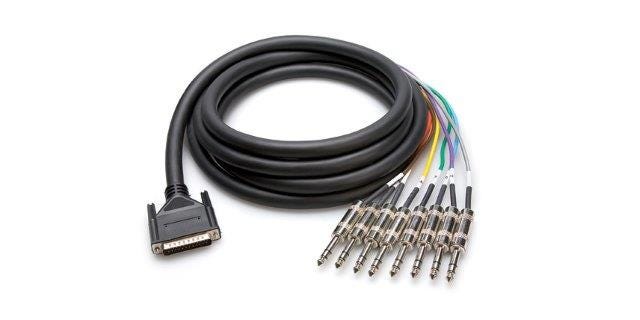 Hosa 8x 1/4"TRS - DB25 Recording Snake (DTP803)