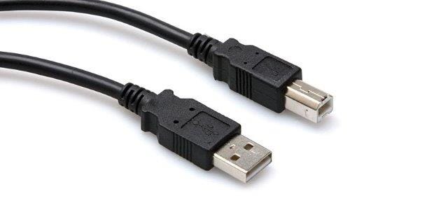 Hosa USB-A - USB-B 2.0 Cable - 3ft (USB203AB)