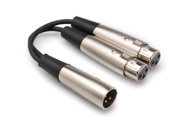 Hosa Y-Cable XLR M - Dual XLR F (YXF119)