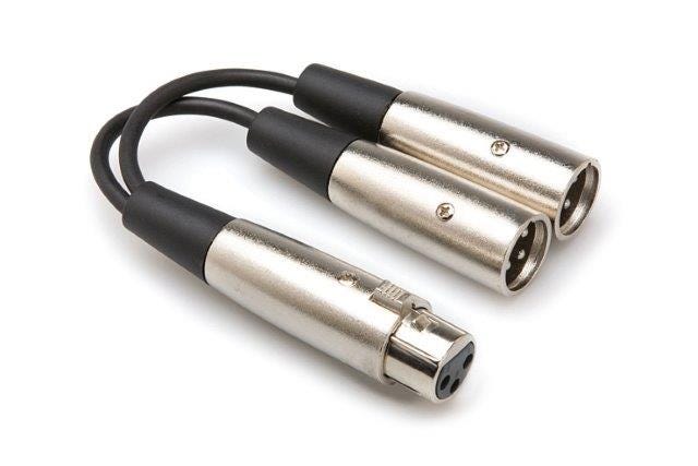 Hosa Y-Cable XLR F - Dual XLR M (YXM121)
