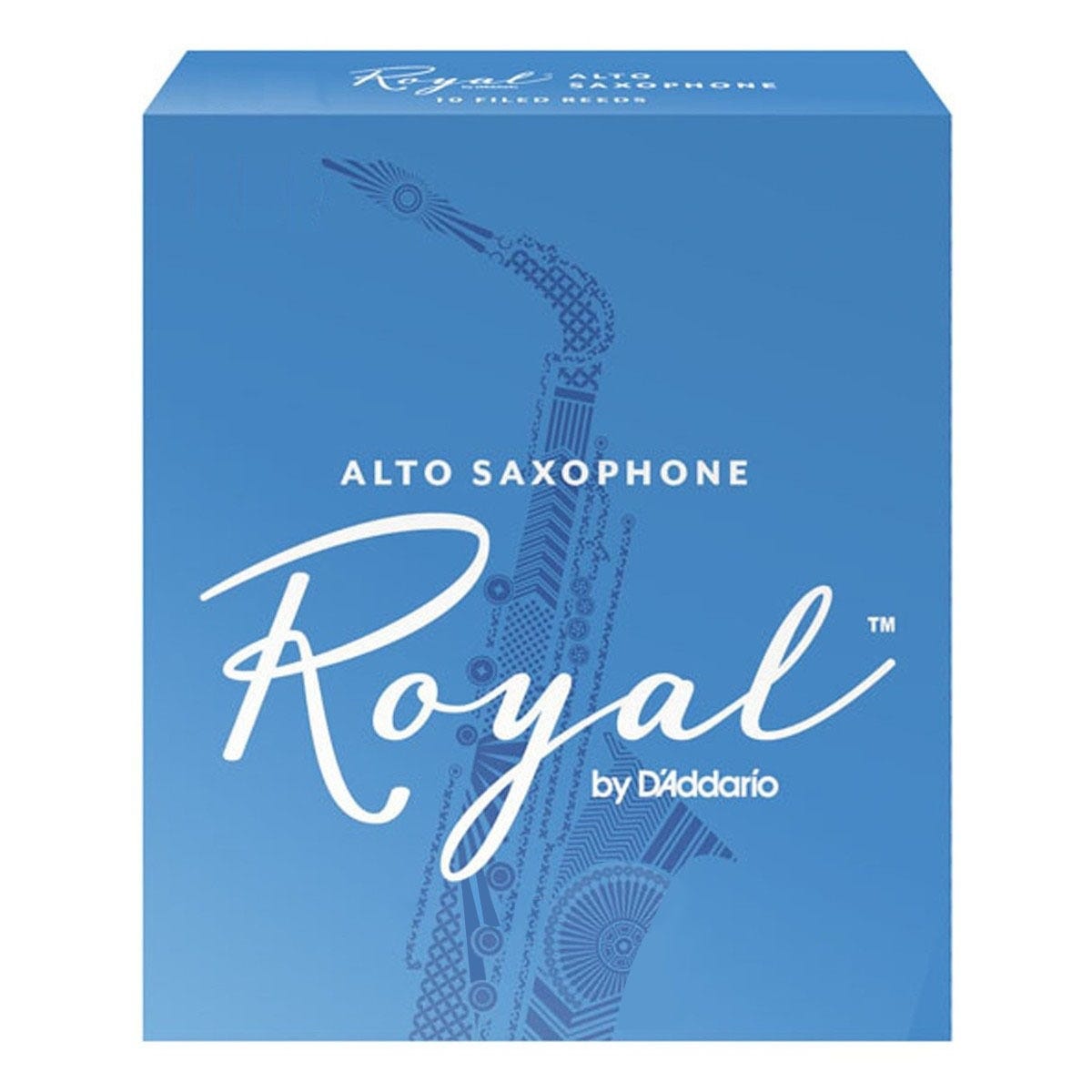 Rico ROYAL Alto Sax Reeds - Box of 10 - Strength 1.5