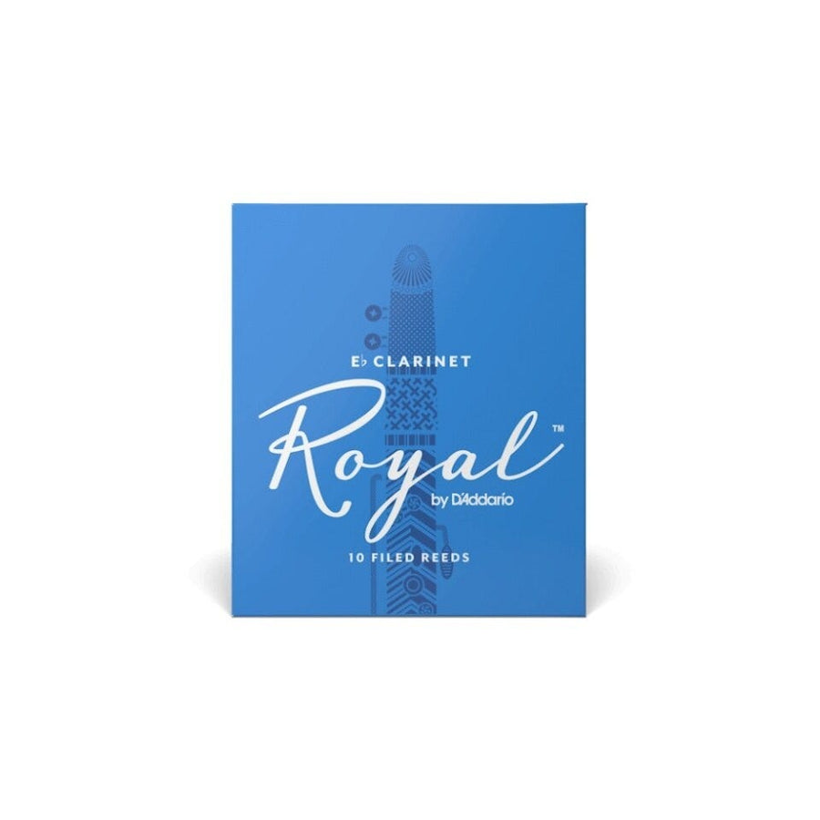 Rico ROYAL Eb Soprano Clarinet Reeds - Box of 10 - Strength 3.5