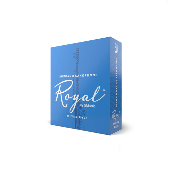 Rico Royal Soprano Sax Reeds - Box of 10 - Strength 3.5