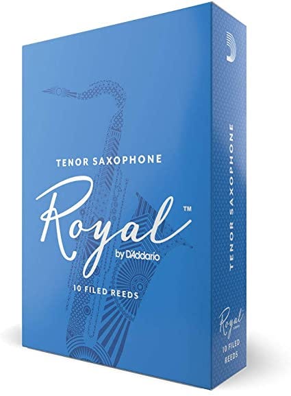 Rico ROYAL Tenor Sax Reeds - Box of 10 - Strength 2.5